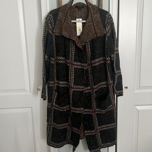 Joseph A. preppy plaid jacket